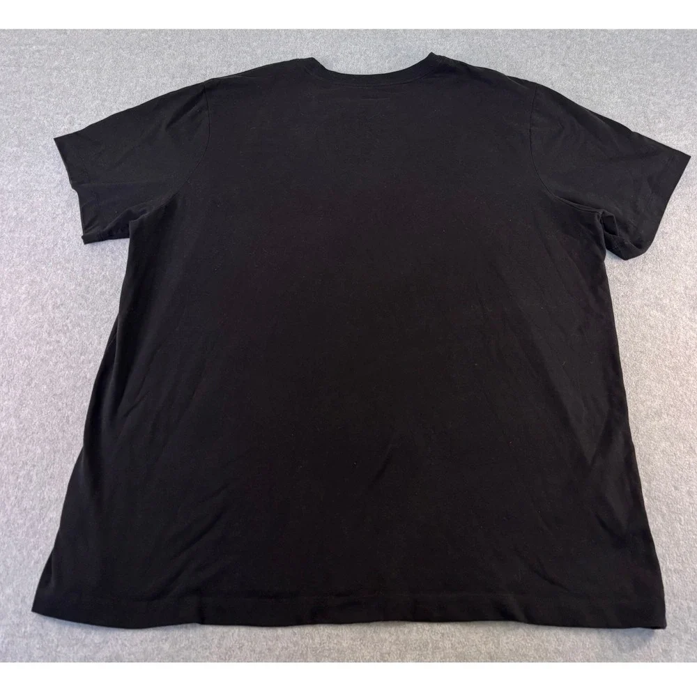 Nike Mens XXL Dri-FIT Beast Graphic T-Shirt Black Red Short Sleeve Athletic Tee